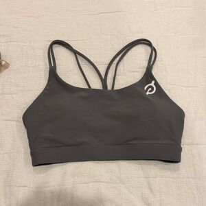 Peloton Dark Olive/ Charcoal Sports Bra